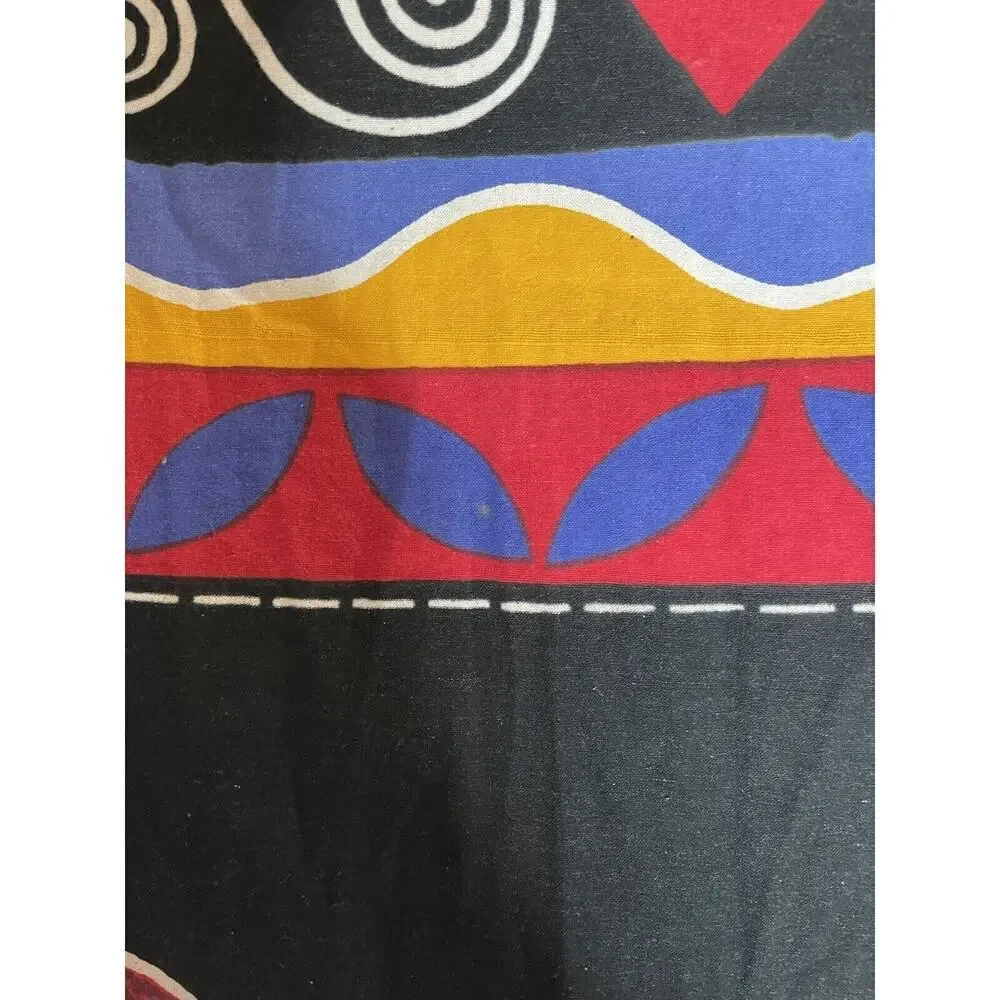 Gypsy Rose Bohemian One World Safari Animals Black Scarf Shawl